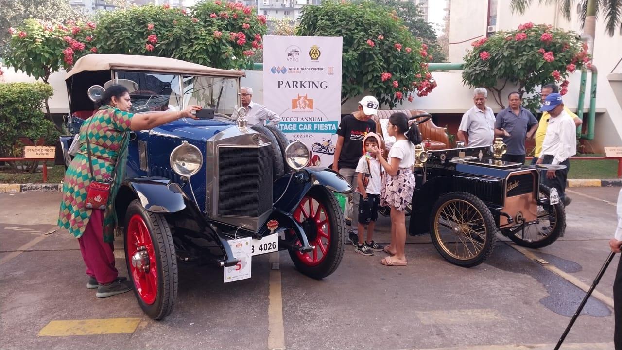 IN PHOTOS: Over 150 vintage cars rally on Mumbai roads
