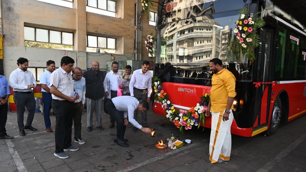 The AC double-decker e-bus has a capacity of carrying 78 commuters and unlike the normal double-deckers, will have doors on both sides. Lokesh Chandra, general manager of BEST said the first bus will run on the Kurla-Santacruz route, however, similar buses will be deployed on other city routes that have a high footfall during peak hours