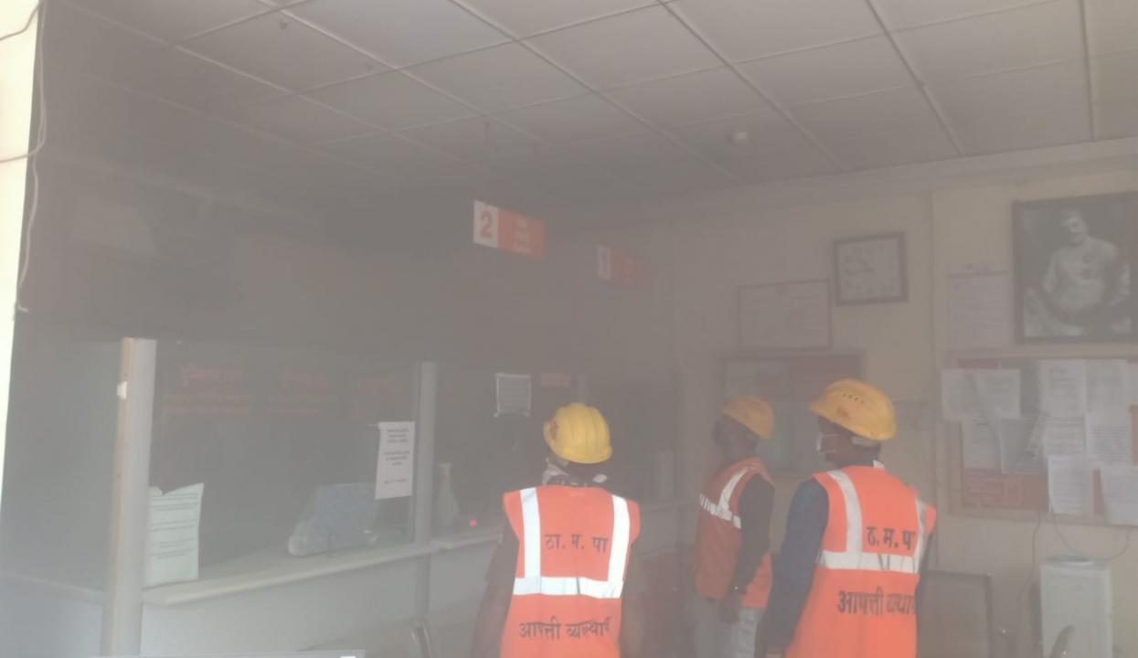 Fire in Thane bank's AC unit; no casualty