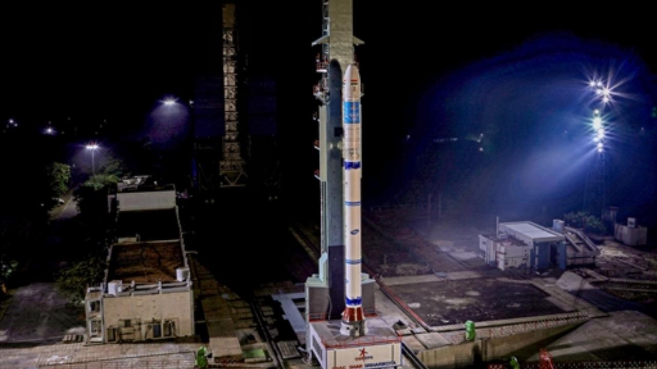 SSLV's second developmental flight with three satellites lifts off from Sriharikota