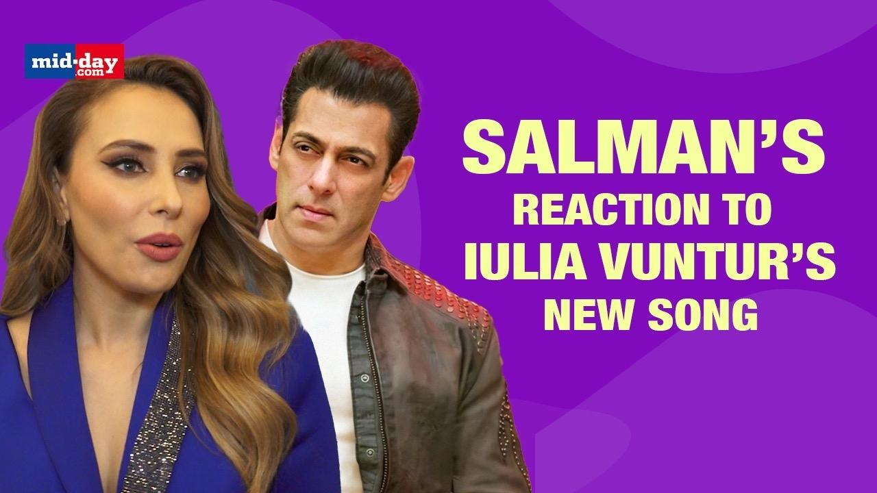 Watch Salman Khan’s Reaction To Iulia Vuntur’s New Song