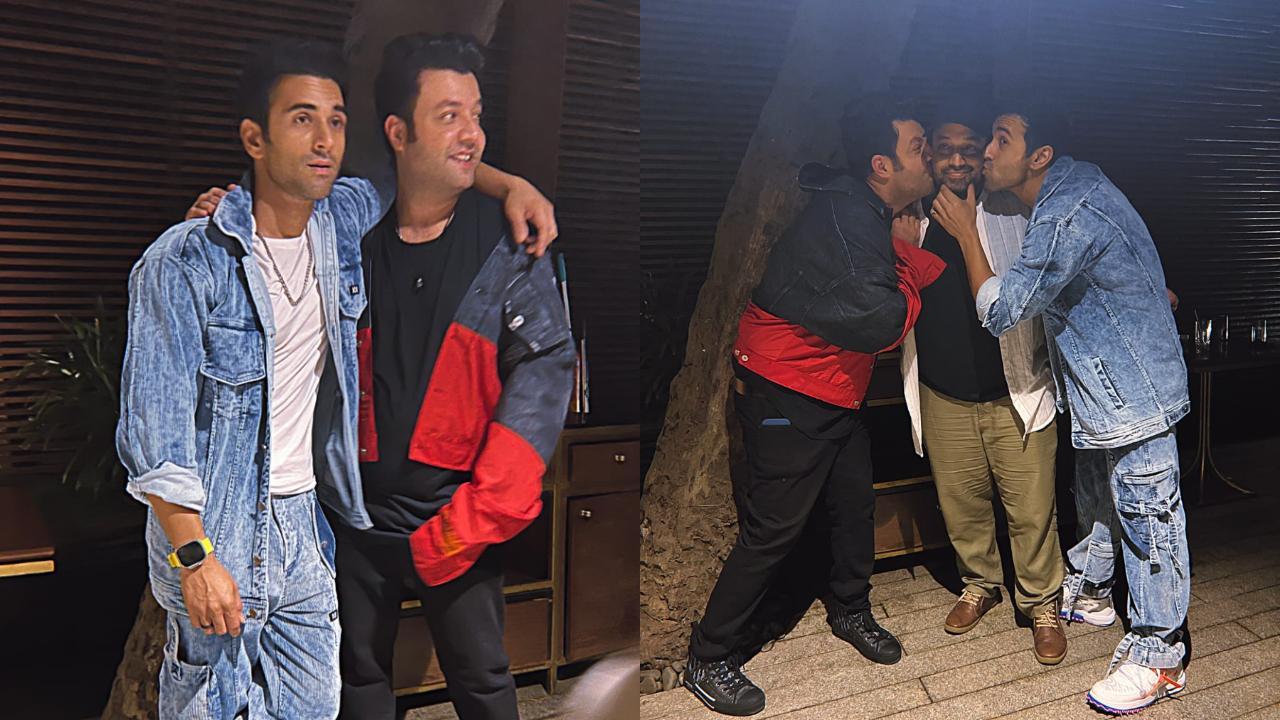 'Fukrey' boys Pulkit Samrat, Varun Sharma reunite for the latter's birthday; check out