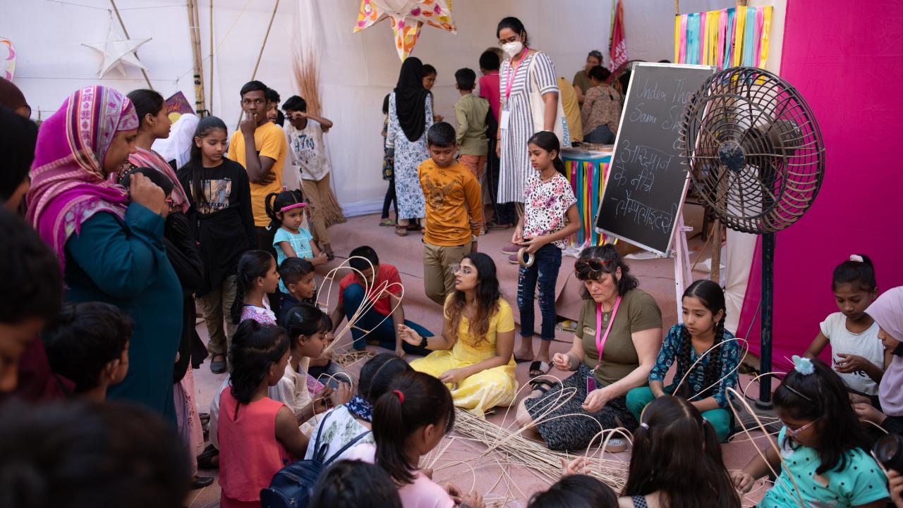 Over the course of five days, the visitors got to witness different forms of art made by Govandi residents, broadening their understanding of the lives of those living on the margins. The Lamplighters parade, conducted by artists from Lamplighters (UK), was also one of the main highlights of the event.