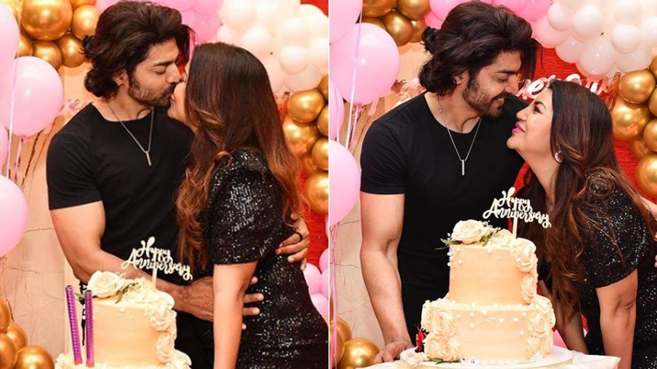 Gurmeet Choudhary, Debina Bonnerjee celebrate anniversary with grandeur; check pics