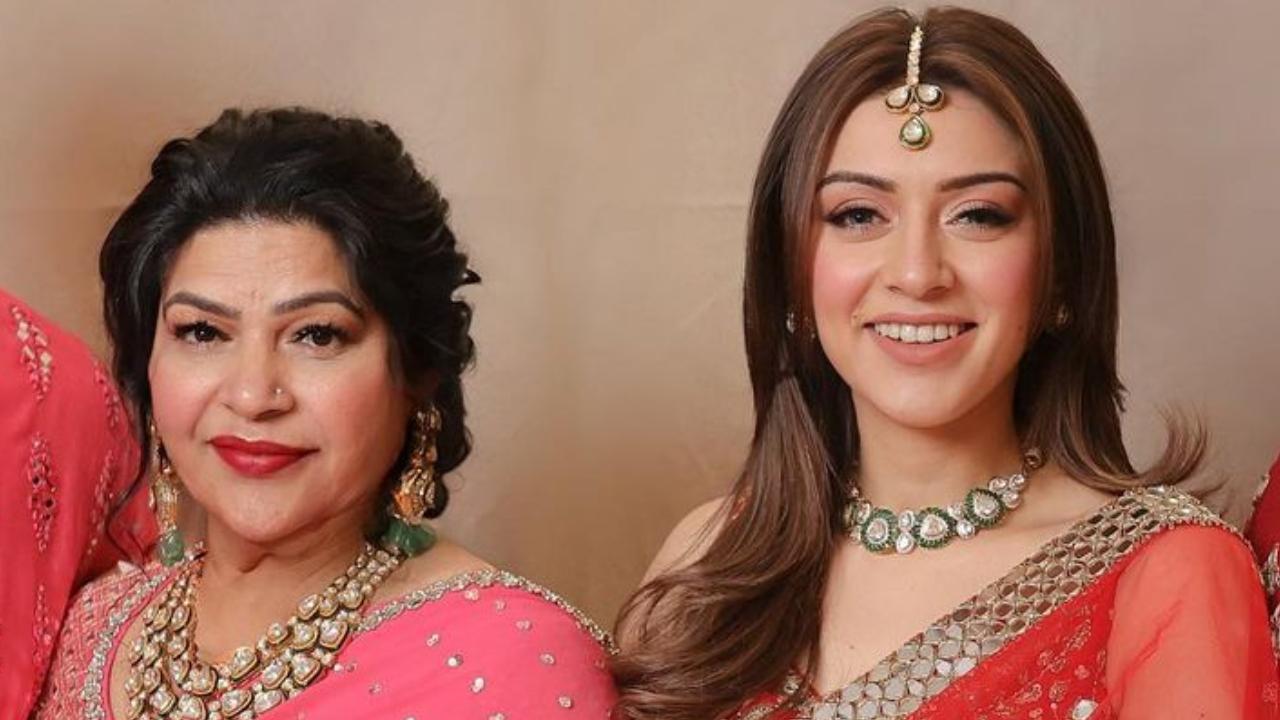 Hansika Motwani's mother reacts to claims of giving her daughter hormonal  injections- 'Would have been richer