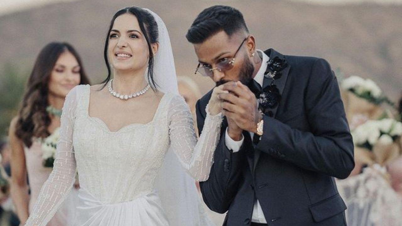 The ace Indian cricketer Hardik Pandya had shared the pictures of his marriage (which was nothing less than a fairytale one) on social media. He had aptly captioned the post as “We celebrated Valentine’s Day on this island of love by renewing the vows we took three years ago. We are truly blessed to have our family and friends with us to celebrate our love”.