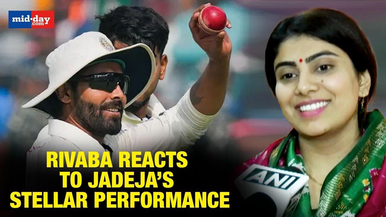 Jadeja Registers Career Best Performance, Wife Rivaba Jadeja Reacts