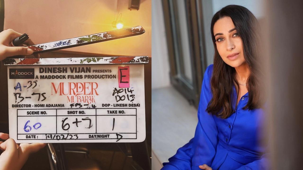 Karisma Kapoor begins shoot of Homi Adajania's directorial 'Murder Mubarak'