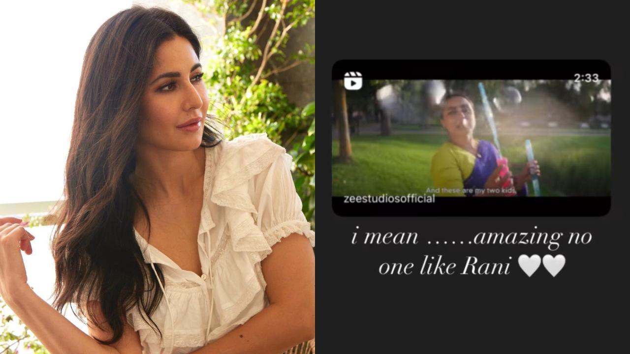 Katrina Kaif shares trailer of 'Mrs. Chatterjee Vs Norway' on her IG story