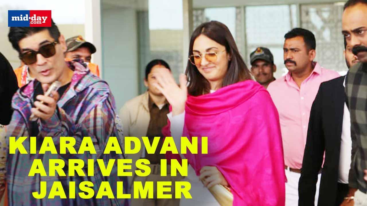 Kiara Advani Arrives In Jaisalmer Ahead Of Her Rumoured Wedding With Sidharth