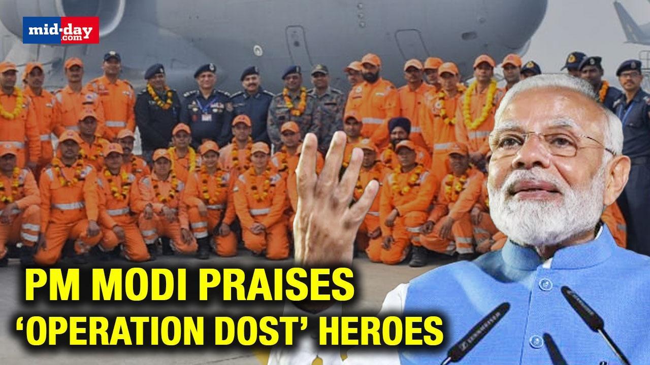 PM Modi Praises ‘Operation Dost’ Heroes For India’s ‘Amazing Strength’ To World