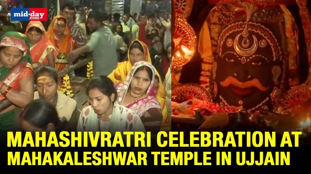 Mahashivratri 2023: Devotees Offer Prayer At Shree Mahakaleshwar Temple
