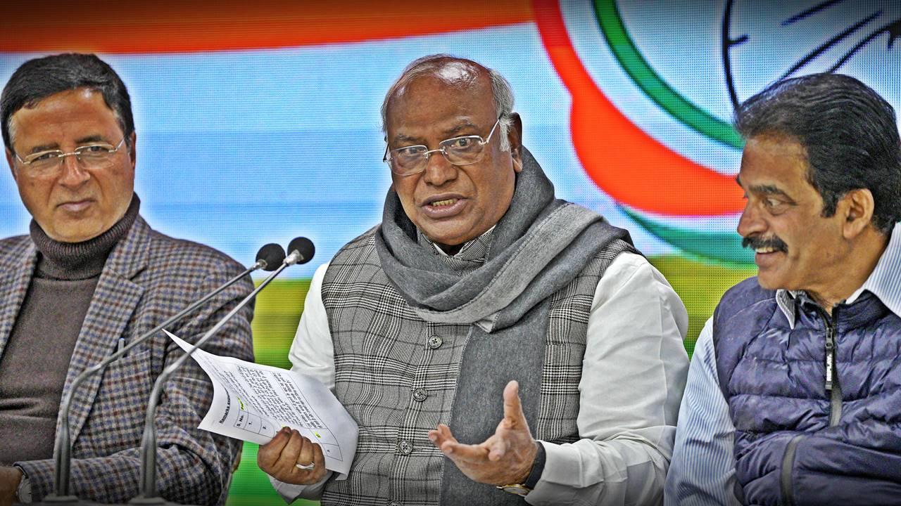 Adani row: Congress chief Mallikarjun Kharge calls it 'a big scam'