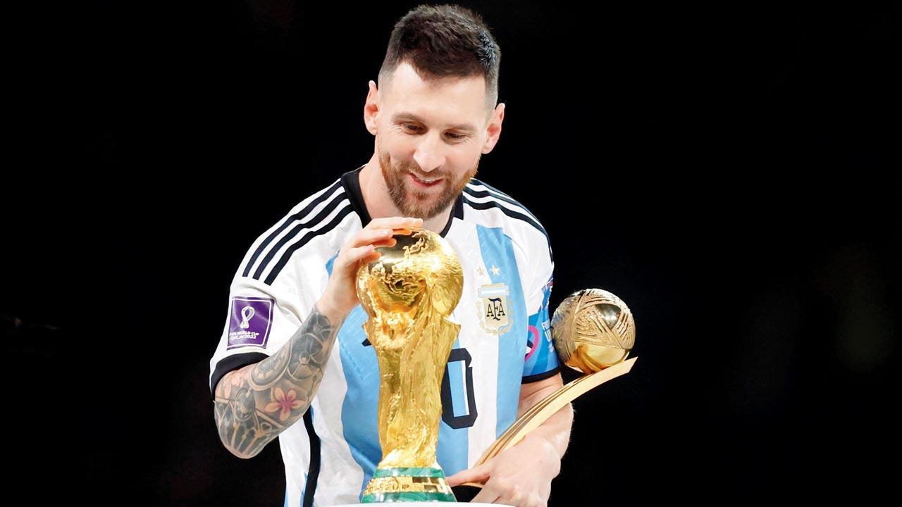 'The cup called out to me', says Lionel Messi