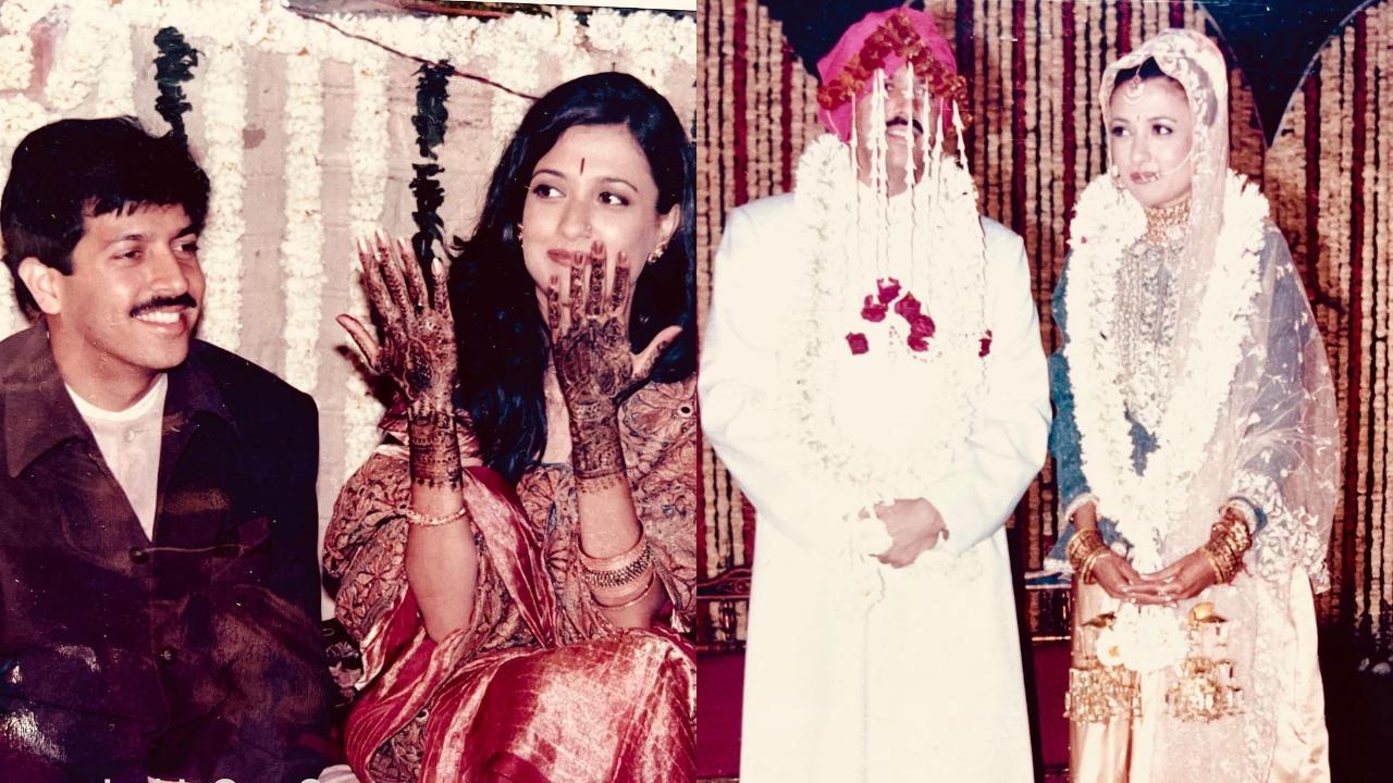 Mini Mathur shares throwback wedding pics as she wishes husband Kabir Khan on 25th anniversary