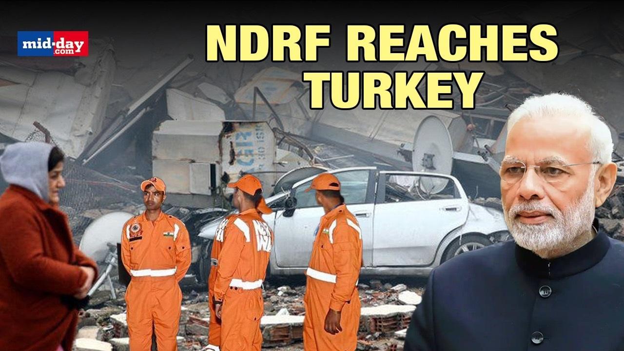 Turkey Earthquake: India Sends NDRF Personnel To Turkey For Rescue Operations