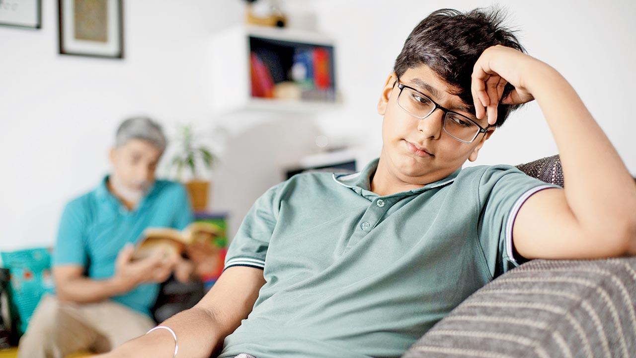 Experts pointed out that in nuclear families, addiction to gadgets and the stress of studies increases children’s vulnerabilities. Representation pic