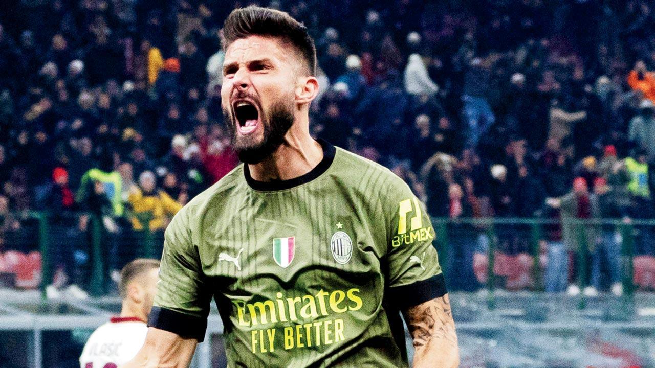 Olivier Giroud scores v Torino; ends Milan’s 3-game losing streak