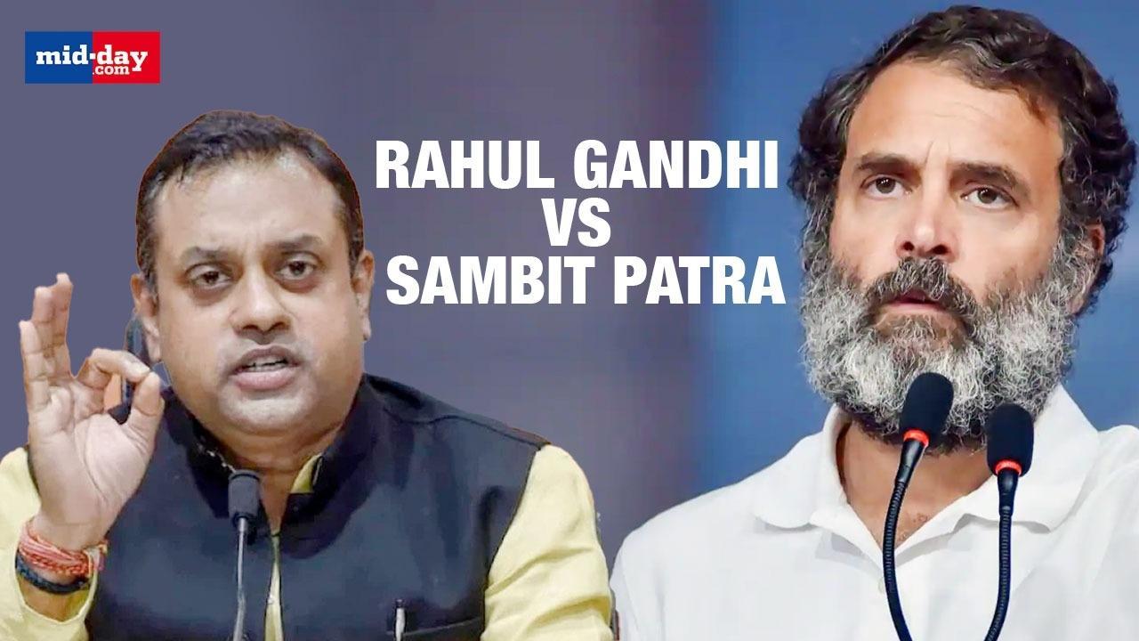 Sambit Patra Attacks Rahul Gandhi Over His ‘Cowardice’ Remark