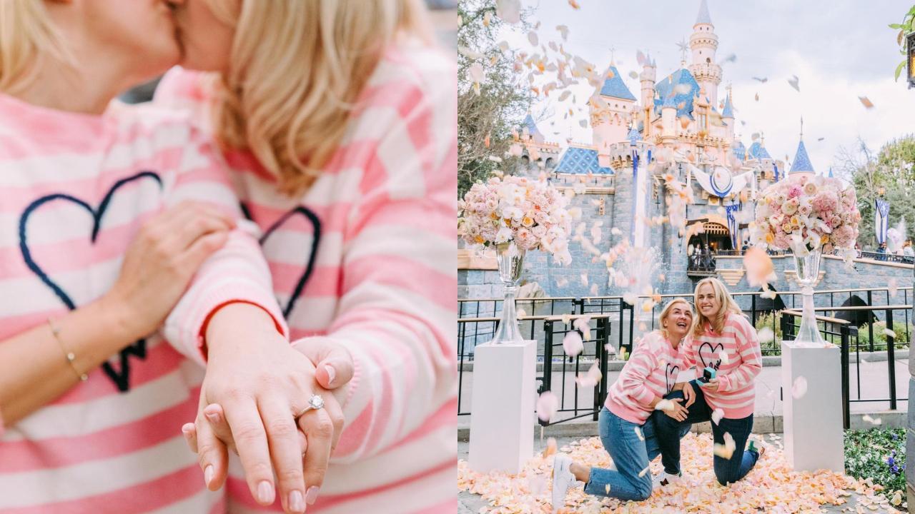With Disneyland proposal, Rebel Wilson announces engagement to Ramona Agruma
