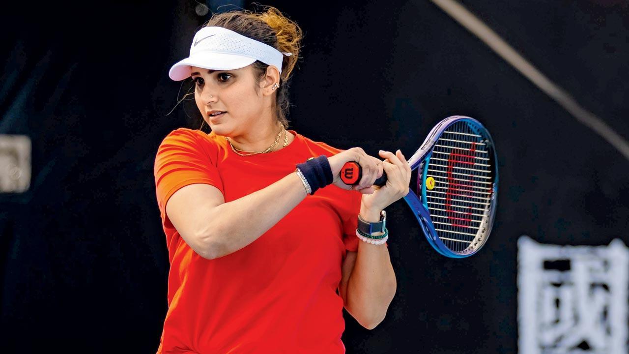 Sania Mirza Open Sex - Sania Mirza ends career with first-round defeat in Dubai