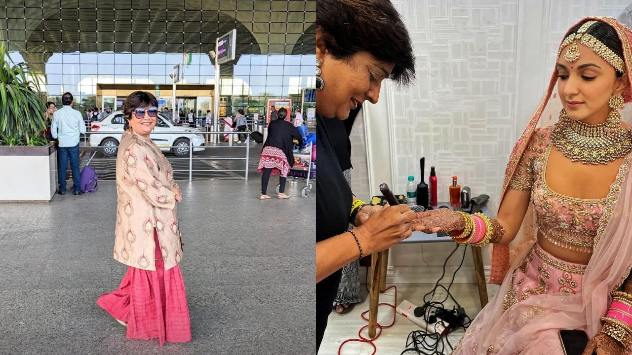 Ahead of Sidharth Malhotra-Kiara Advani wedding, celebrity mehendi artist Veena Nagda heads to Rajasthan