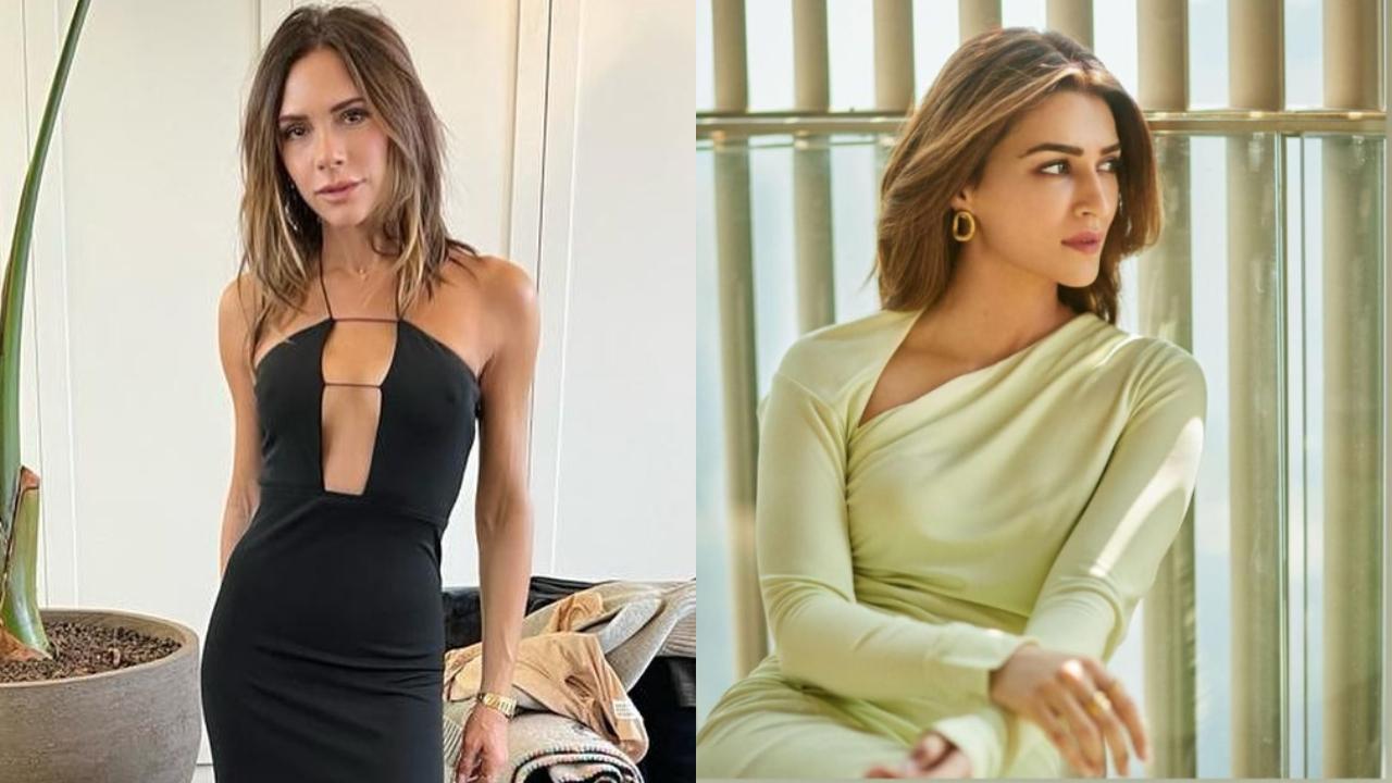 Kriti Sanon slays in a whopping Rs.90K pale green midi dress by Victoria Beckham