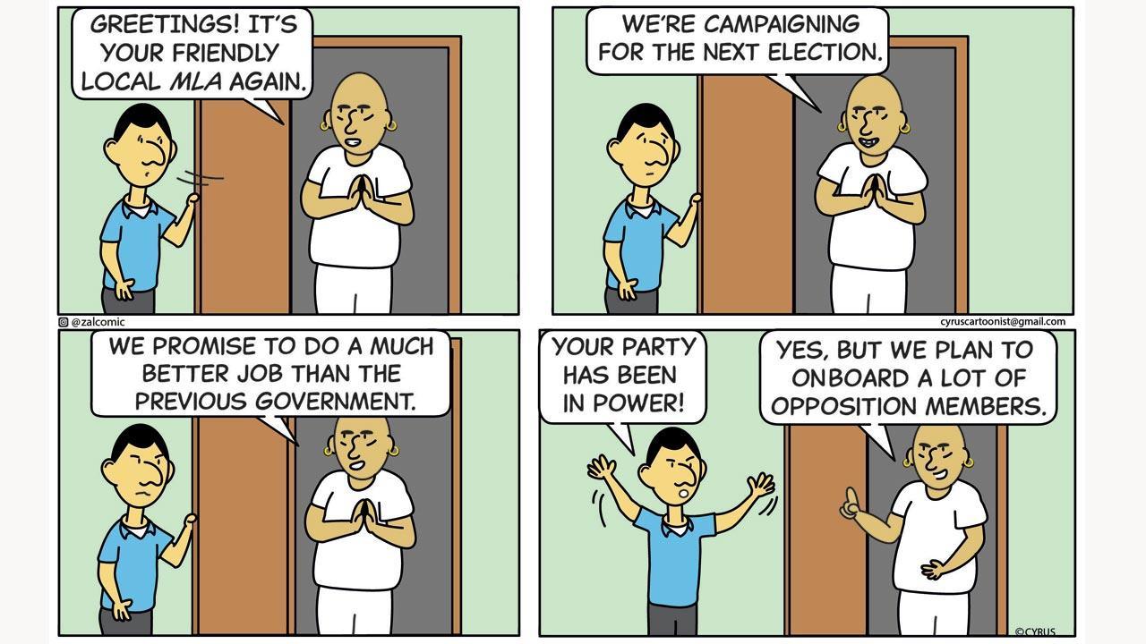 Sunday Cartoon: Cyrus Daruwala Presents - Zal