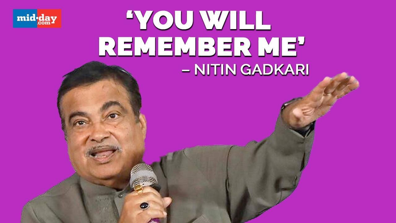 ‘You Will Remember Me For This Road’, Union Minister Nitin Gadkari