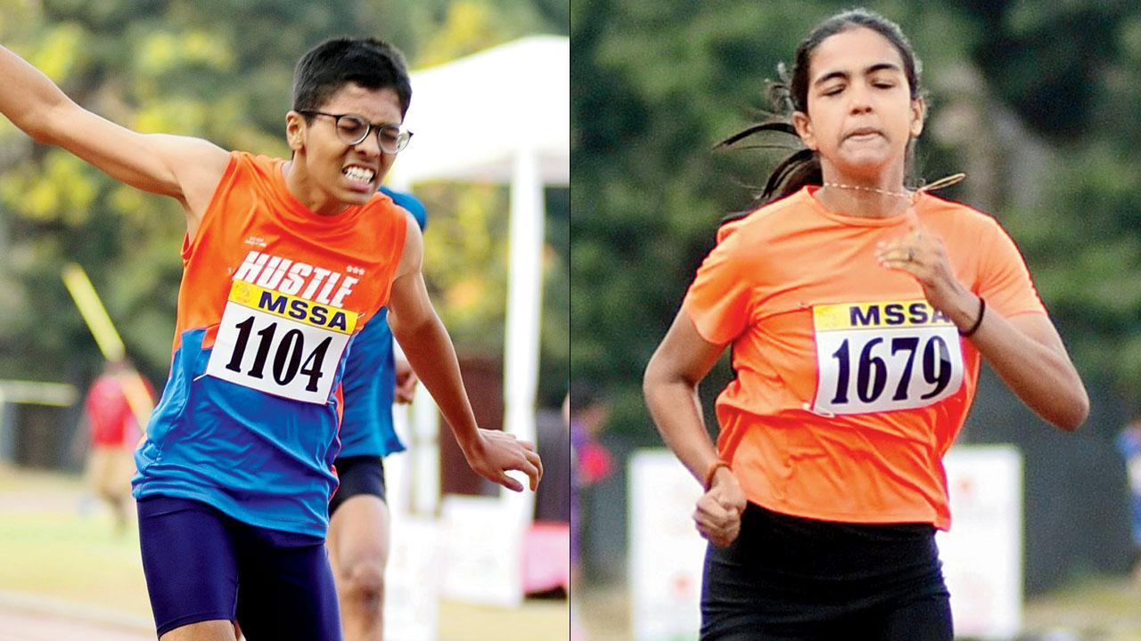 Adi Poojary, Riana Saraiya emerge MSSA’s fastest sprinters