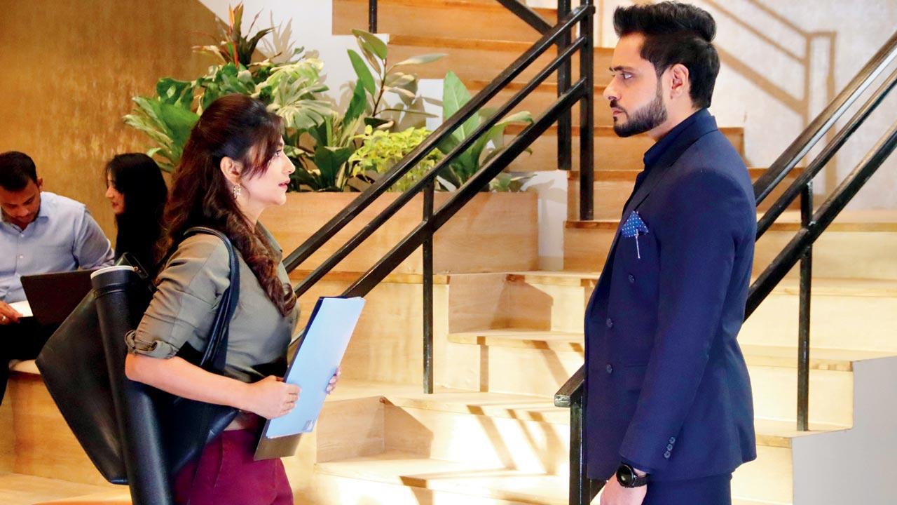 Aditi Sharma and Adnan Khan in Katha Ankahee