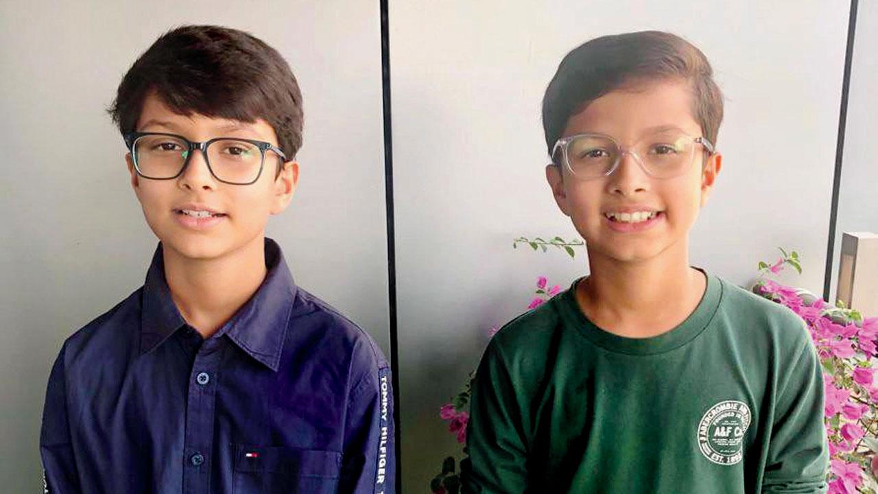Arman and Aaryan Jain