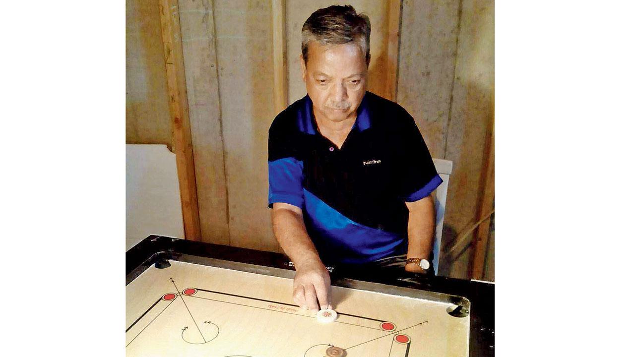 Arun Deshpande teaches several senior citizens at his private coaching classes
