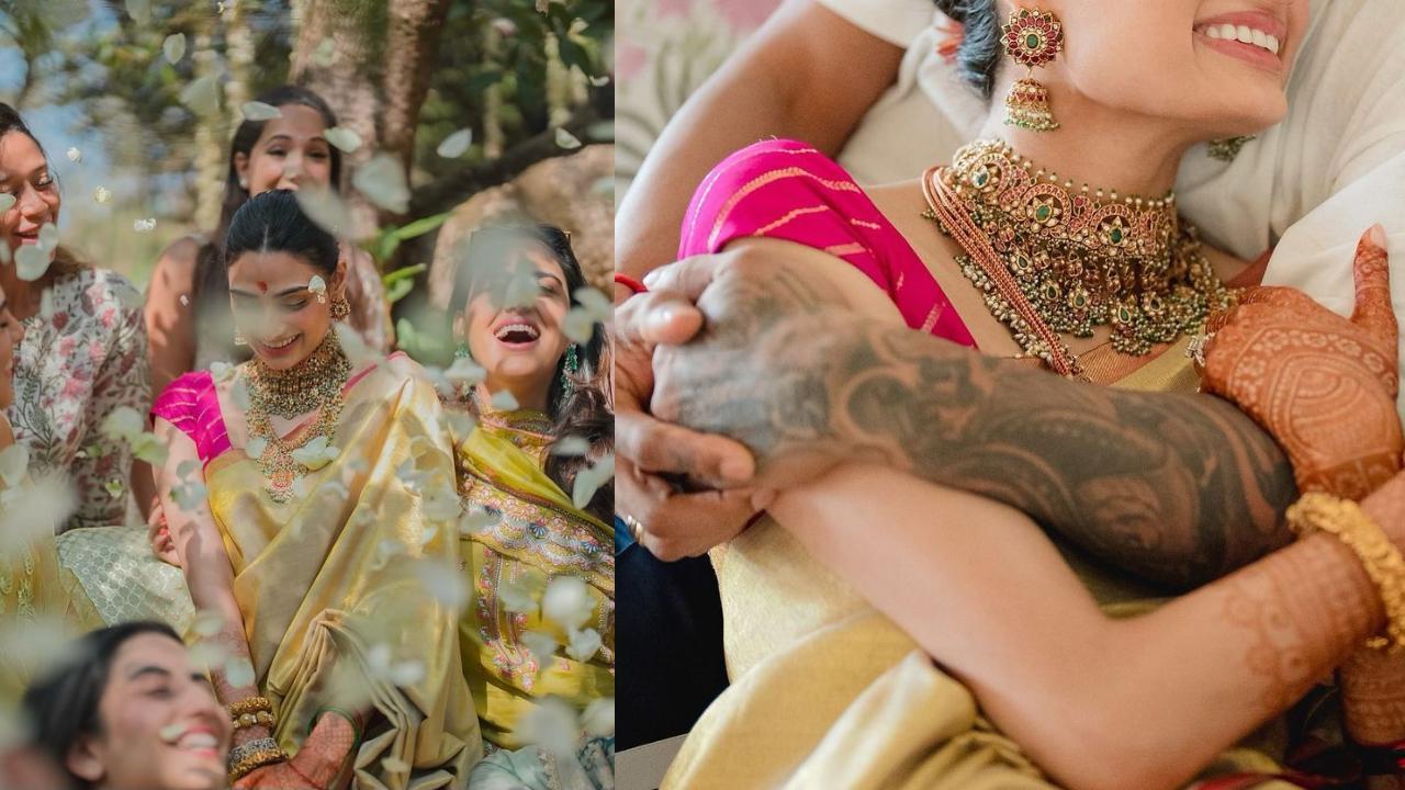Athiya Shetty drops stunning photos from her pre-wedding ceremony