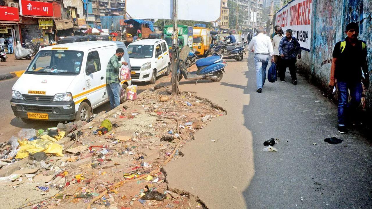 Make Bandra station area safe for pedestrians