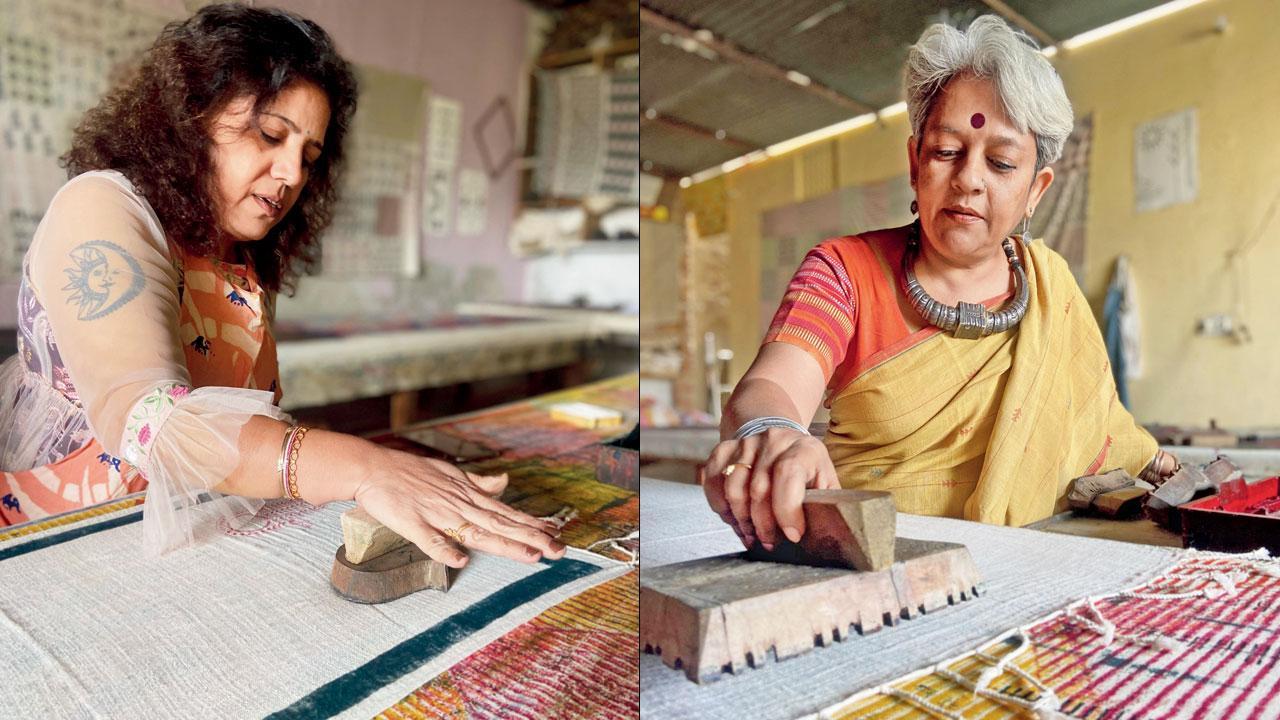 Learn traditional textile printing at this workshop in Mumbai