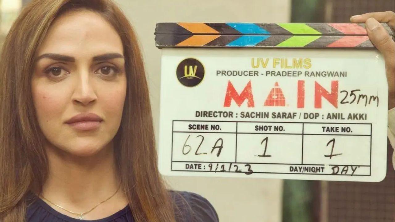 'Main': Esha Deol announces new film with Amit Sadh. Full Story Read Here