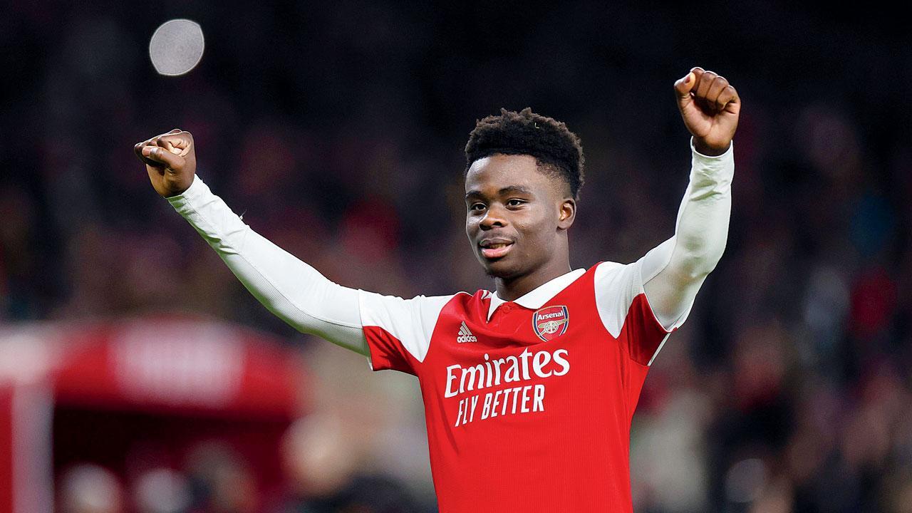 Bukayo Saka urges Arsenal to keep going after 3-2 win over United