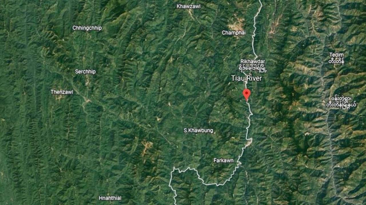 Days after Myanmar attack on rebels, Mizoram official says shrapnel found in Tiau riverbed