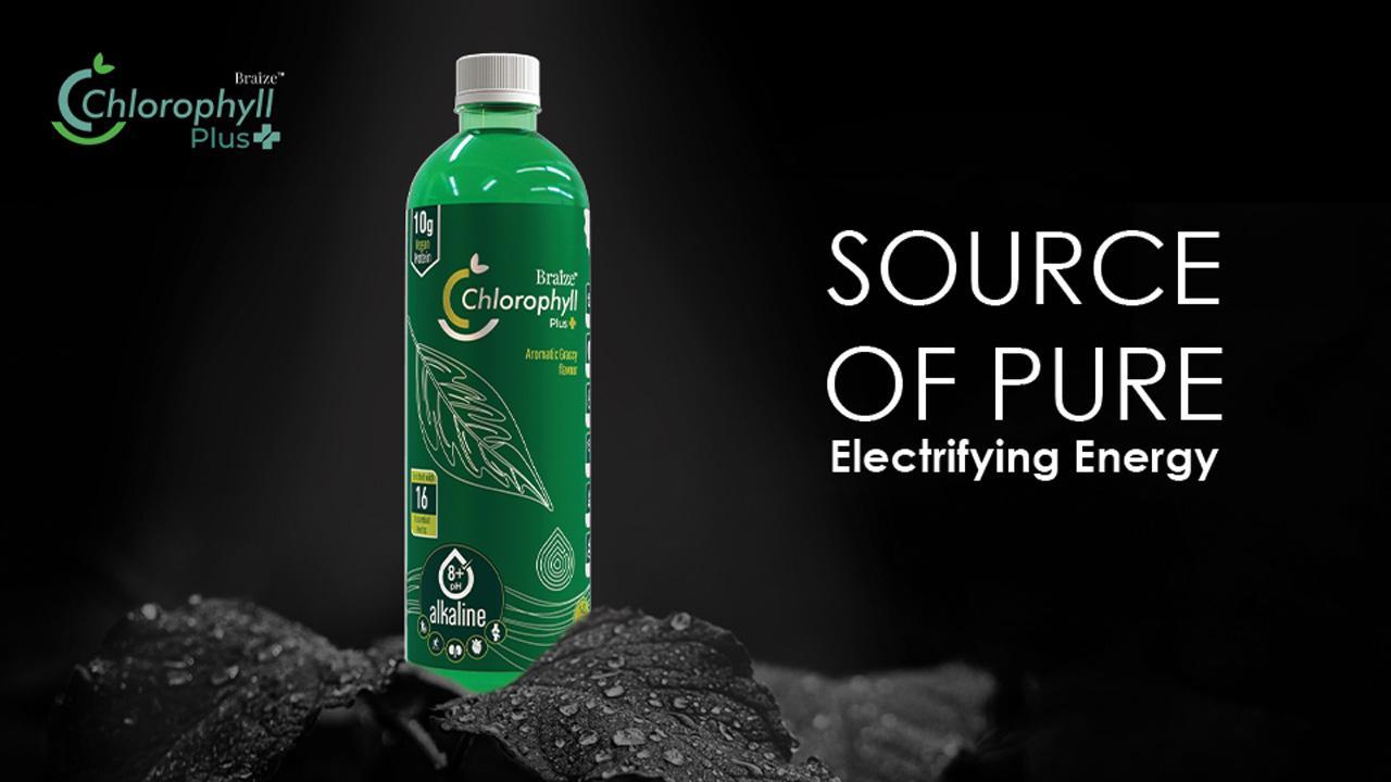 Braize Chlorophyll: The alkaline water that offers wellness in every drop