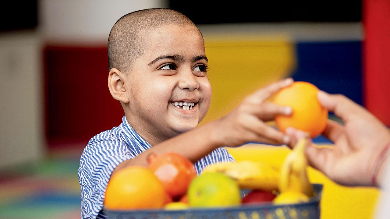 The NGO provides nutrition to children fighting cancer