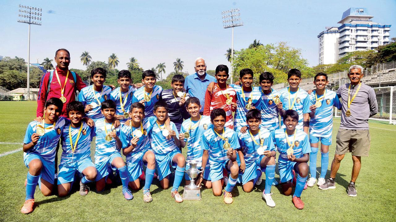 Don Bosco HS beat their International counterparts to emerge U-14 champions