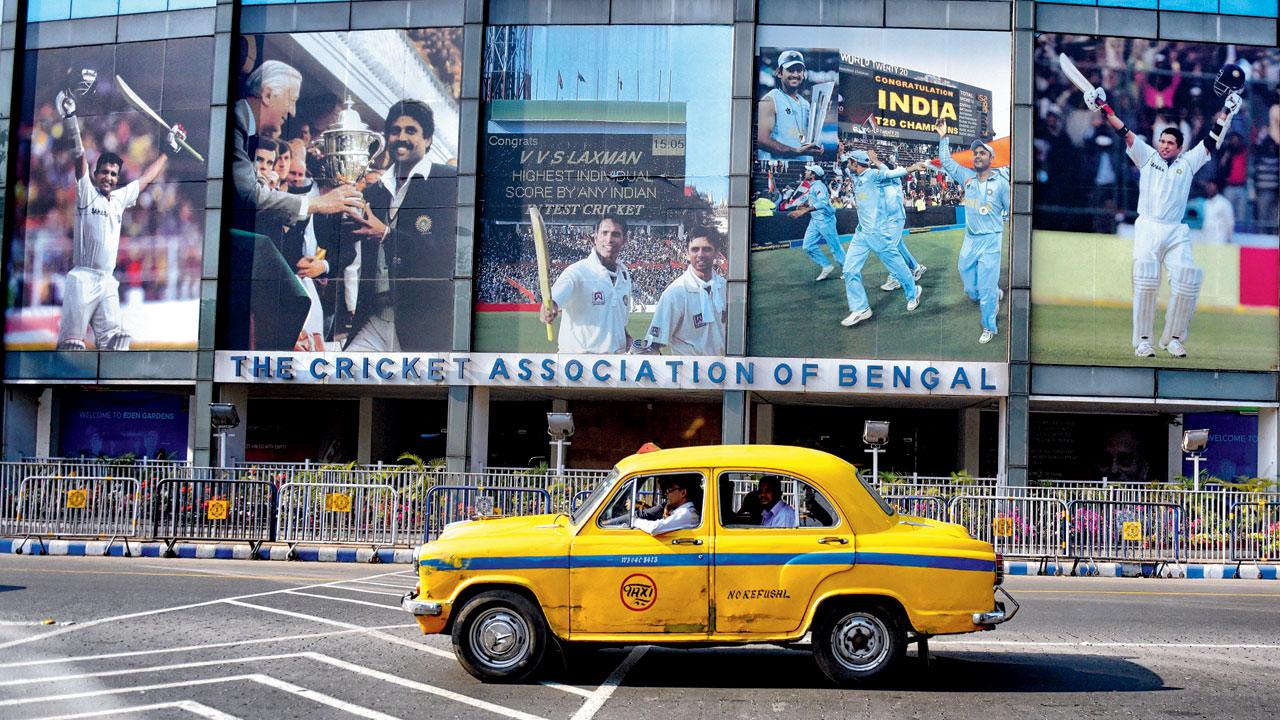An outside view of the Eden Gardens. PIC/GETTY IMAGES