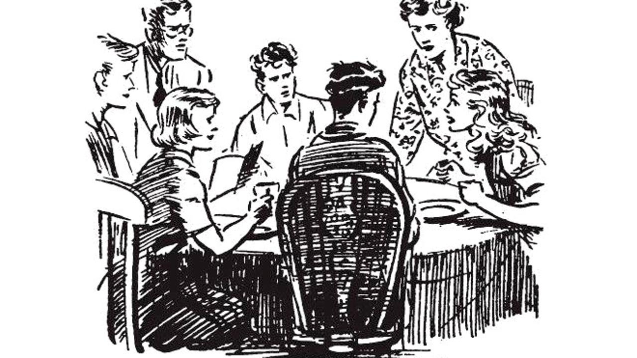 An illustration from Bruno Vincent’s Five Go Parenting. PIC COURTESY/AMAZON.IN