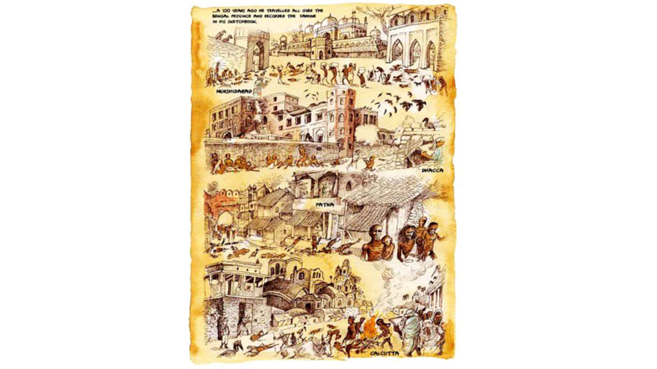 Artwork from the book. Pic courtesy/Jadavpur University Press
