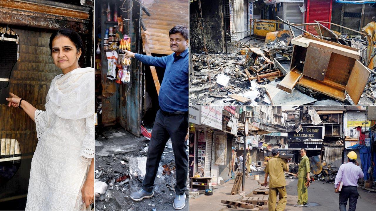Masjid Bunder fire: Most of our goods melted before our eyes, say shopkeepers