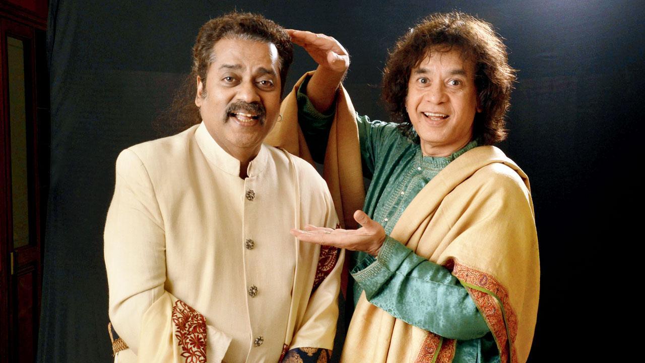 Hariharan, Ustad Zakir Hussain pay tribute to legendary vocalist Ustad Ghulam Mustafa Khan in Mumbai