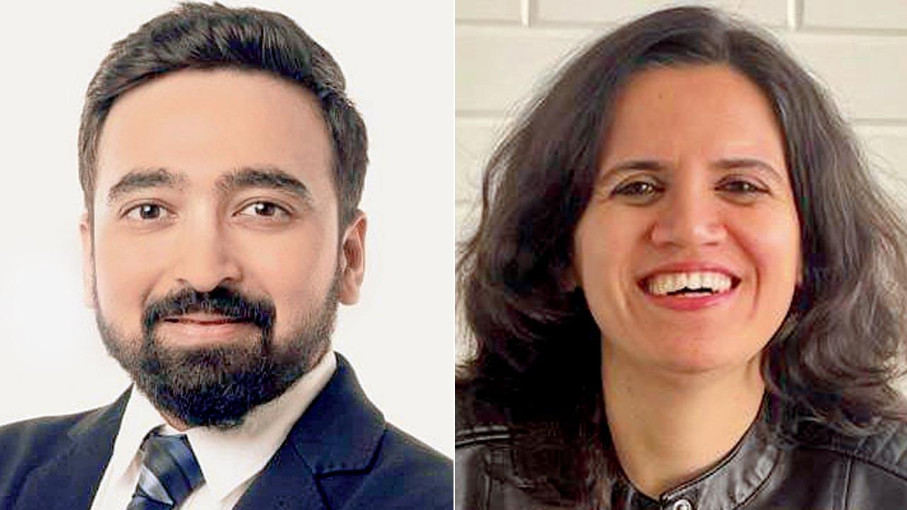 Nitesh Buddhadev and Upasana Taku