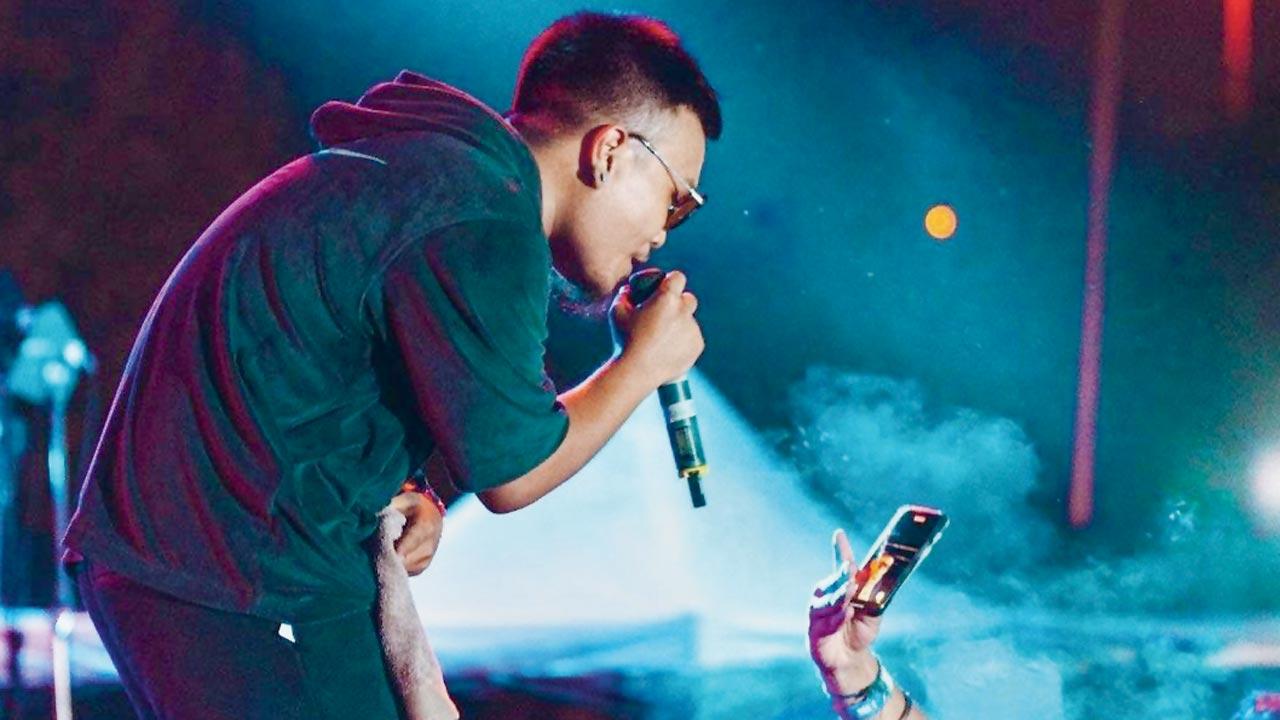 Aizawl-based rapper Jelo. Pic Courtesy/@melolikejelo