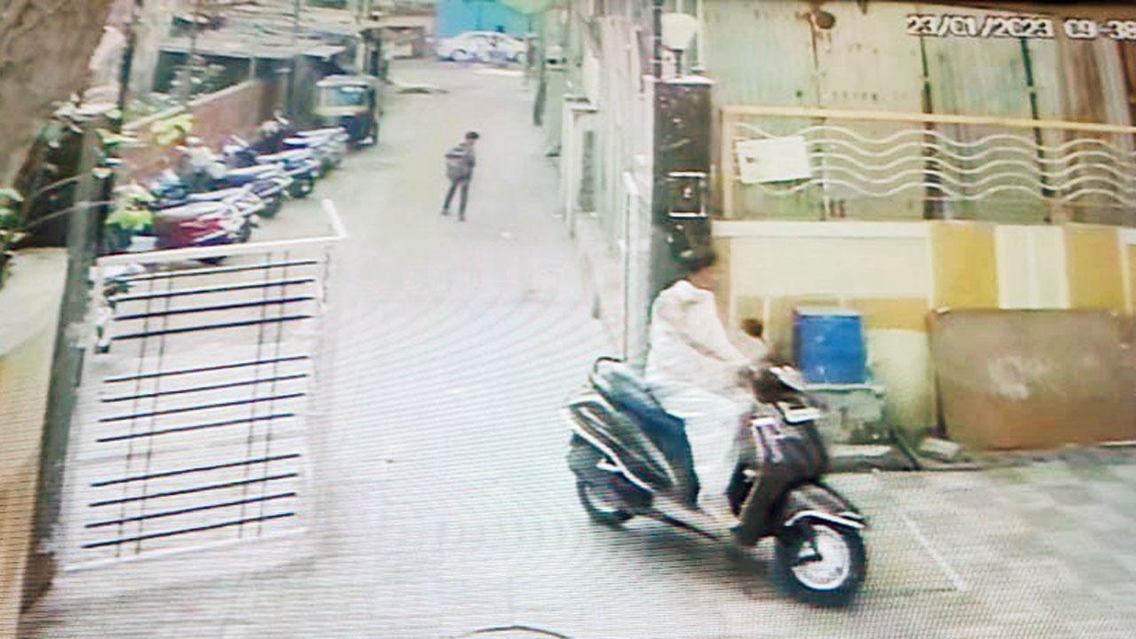 CCTV footage that helped the cops nab the accused